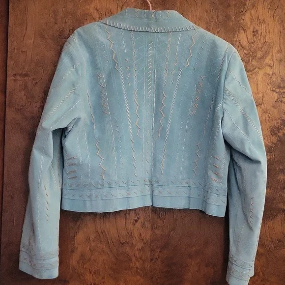 Unique Genuine Leather Jacket L - Picture 3 of 9